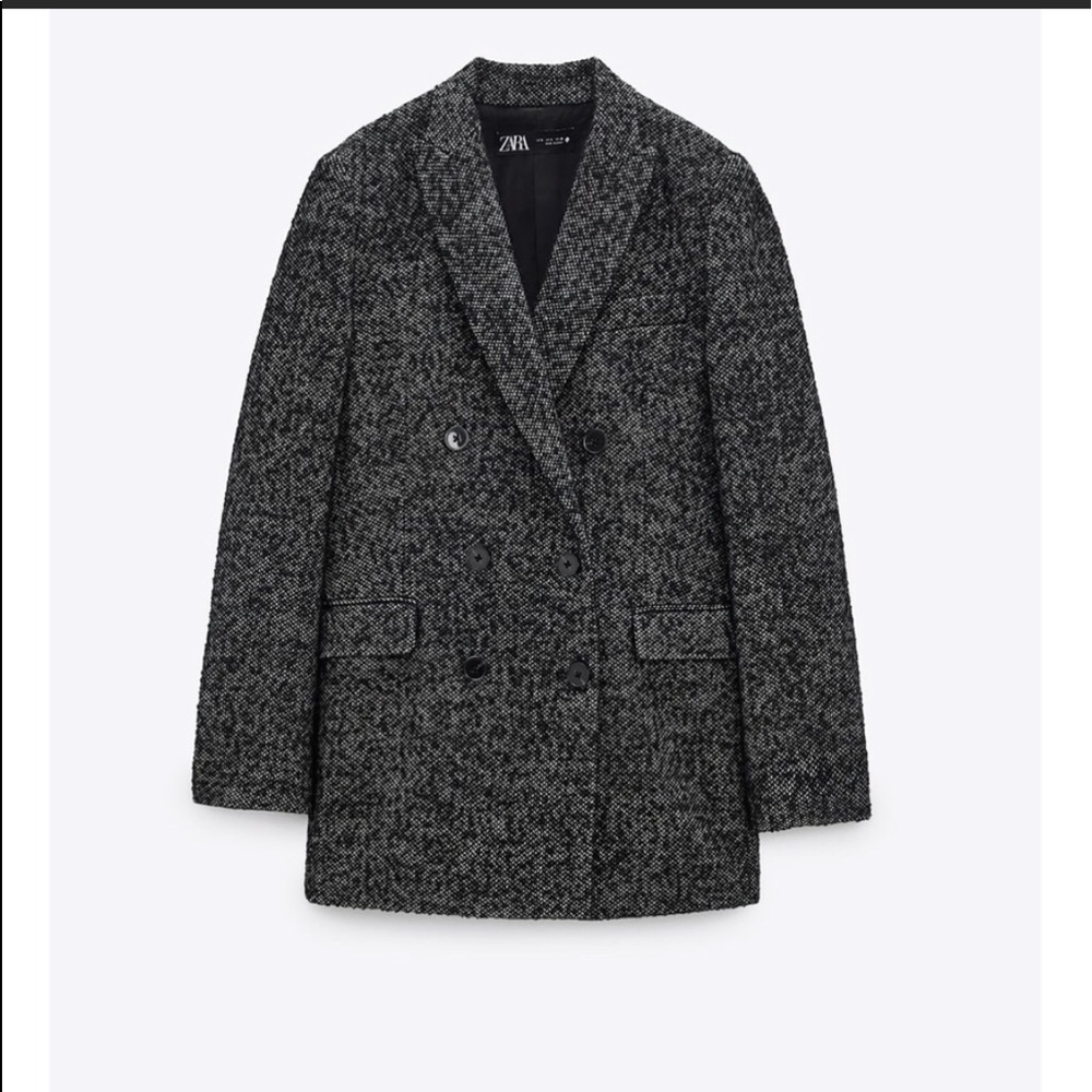 Zara limited edition wool Blend Jacket, Blazer